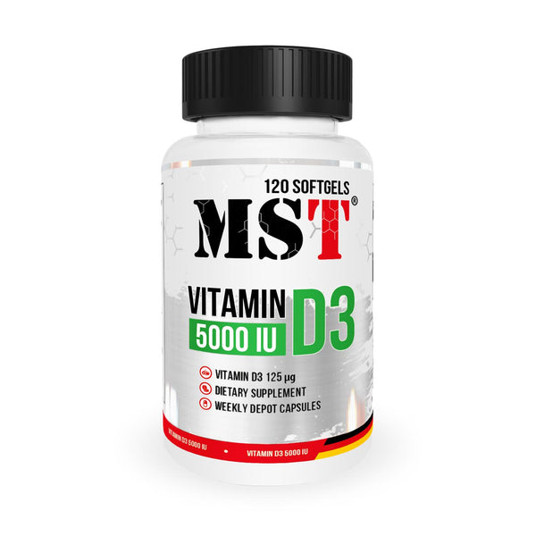 Vitamin D3 5000 IU 120 softgels